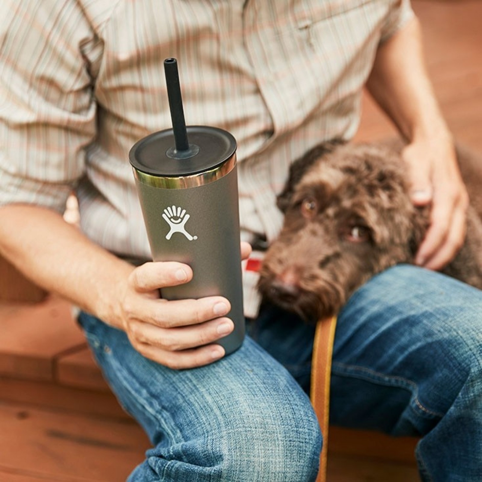 Hydro Flask With Straw Tumblers