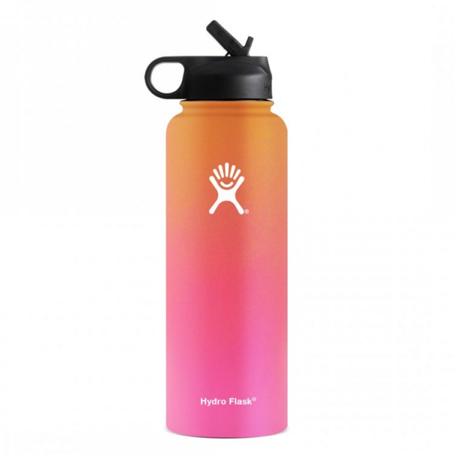 HYDRO FLASK 32 oz HYDRATION WIDE MOUTH - ORANGE, YELLOW OR PINK